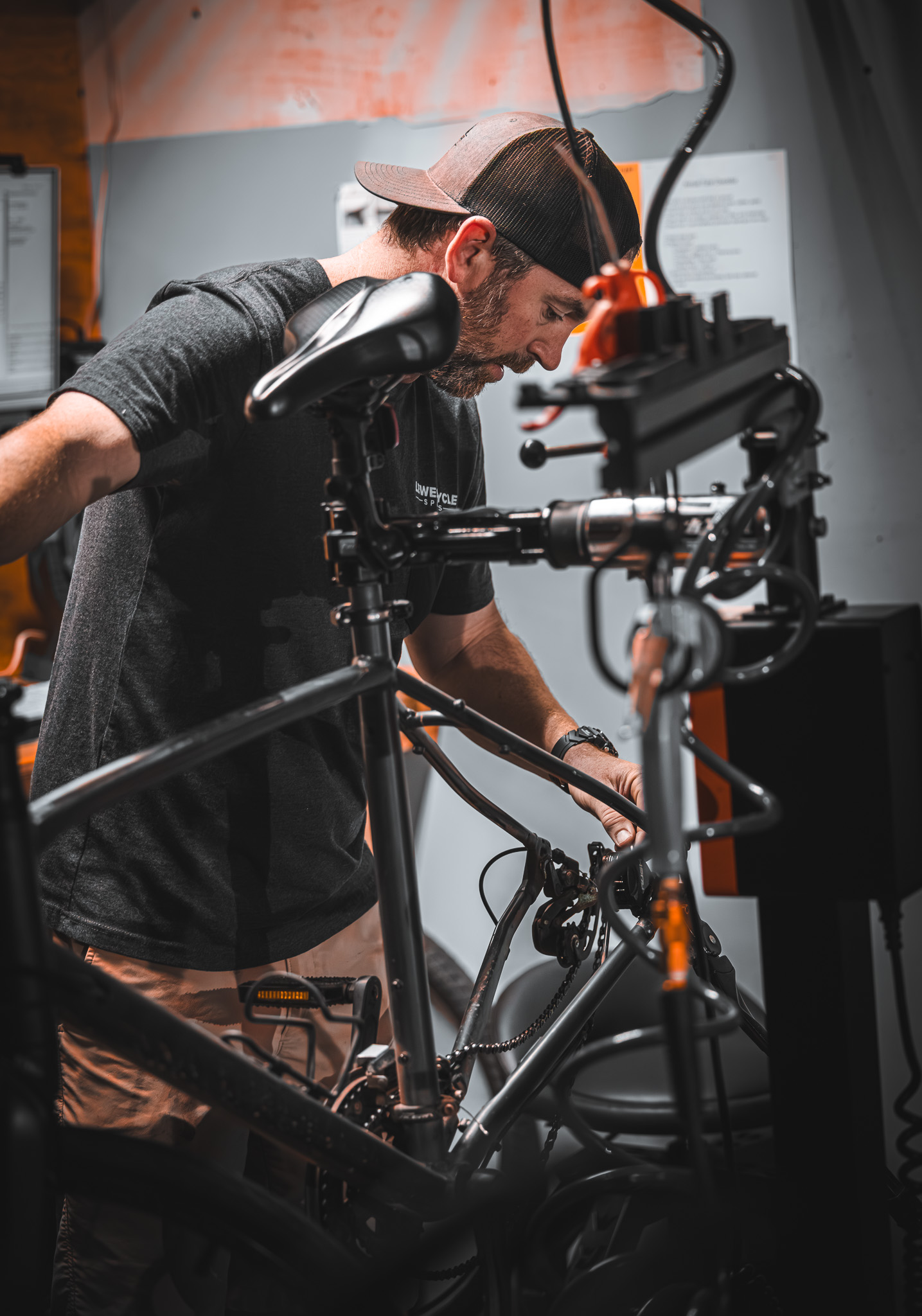 <center>Shop Owners Work All Positions</center>