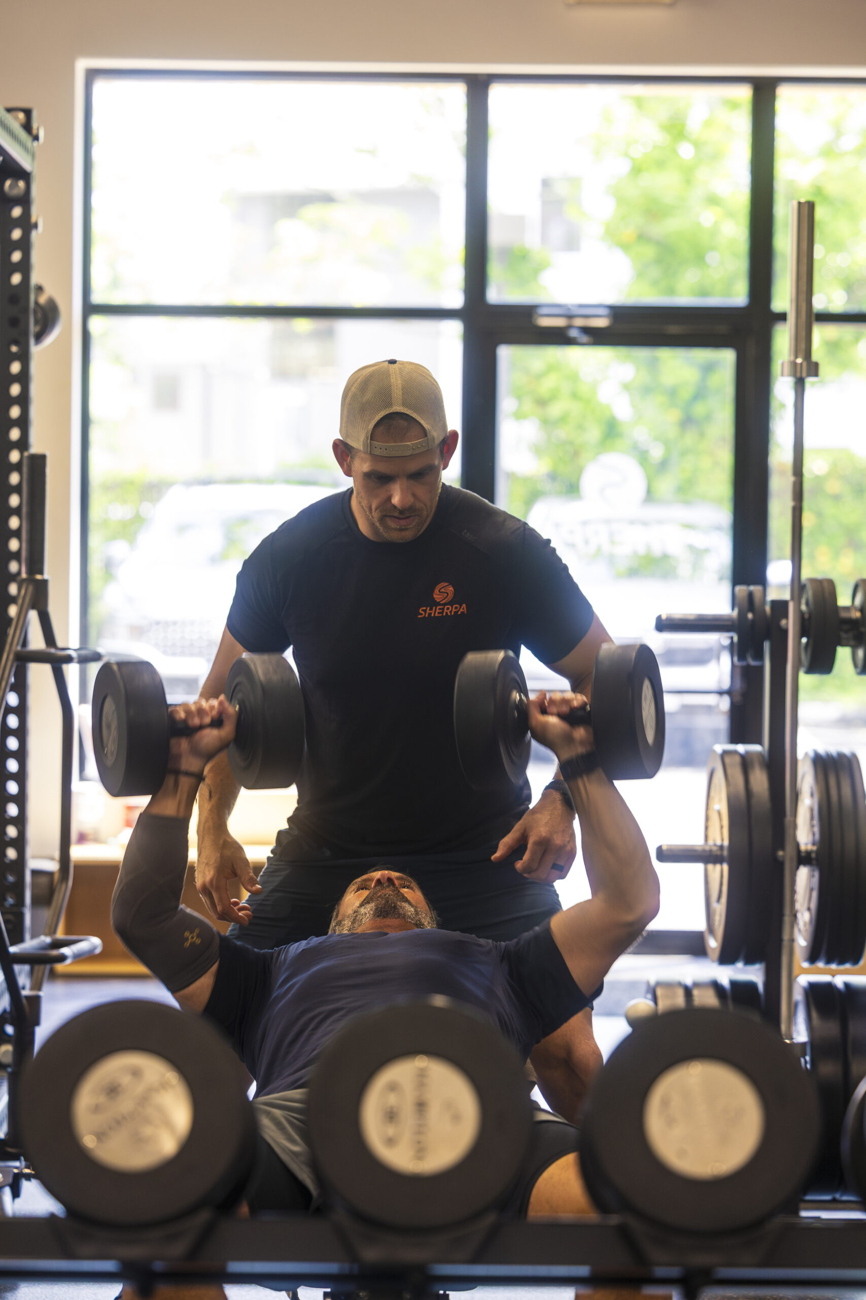 <center>Trainers Motivating Clients</center>